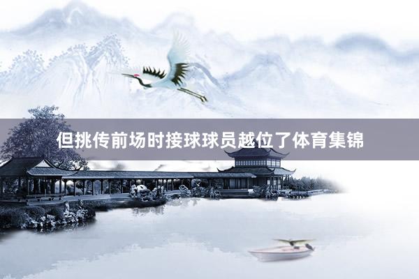 但挑传前场时接球球员越位了体育集锦