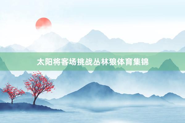 太阳将客场挑战丛林狼体育集锦