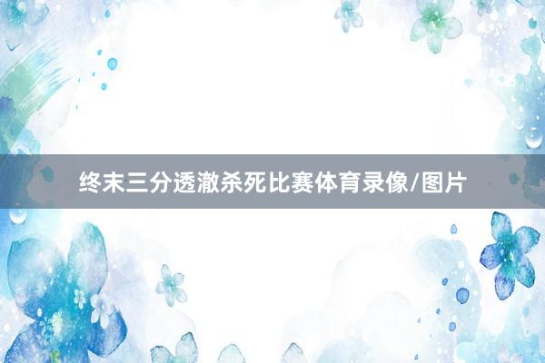 终末三分透澈杀死比赛体育录像/图片