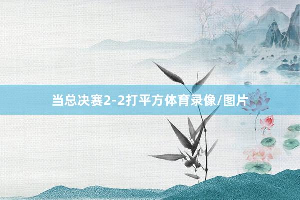 当总决赛2-2打平方体育录像/图片