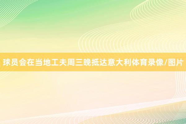 球员会在当地工夫周三晚抵达意大利体育录像/图片