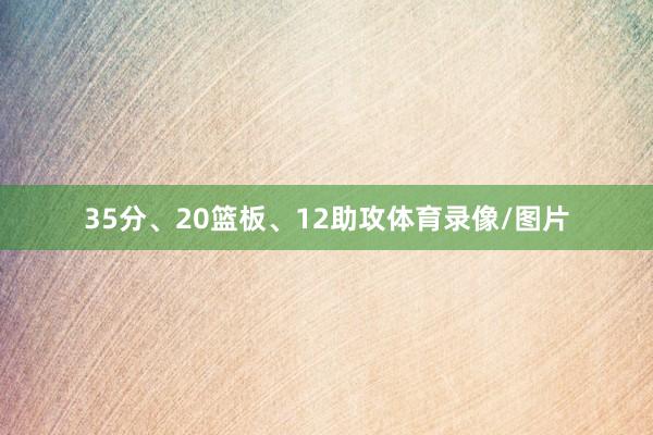 35分、20篮板、12助攻体育录像/图片