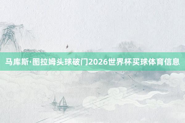 马库斯·图拉姆头球破门2026世界杯买球体育信息