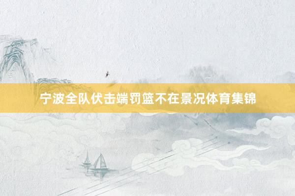 宁波全队伏击端罚篮不在景况体育集锦