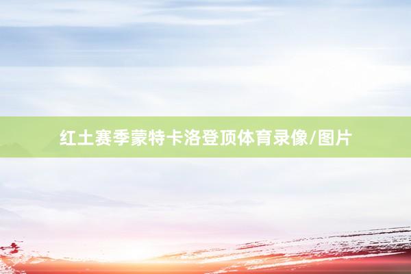 红土赛季蒙特卡洛登顶体育录像/图片